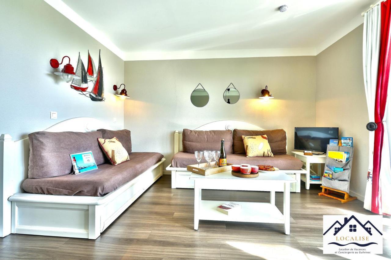 Localise Au Guilvinec - A15 - Vue Sur La Mer La Piscine Et Le Jardin - Tout A Pied, Plages, Port, Centre, Commerces, Marche - Wifi Inclus - Animaux Bienvenus - Linge De Lit Inclus Dış mekan fotoğraf