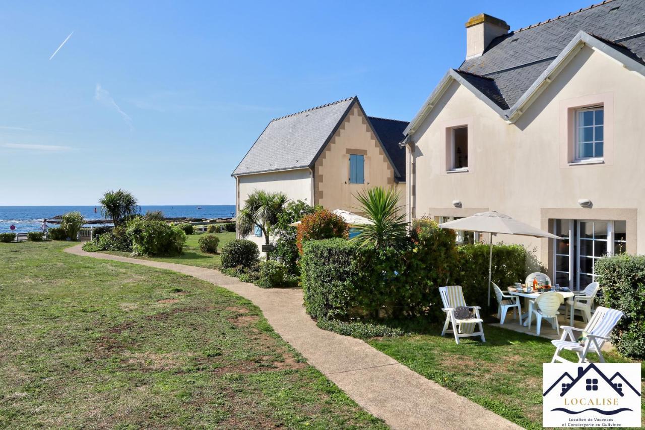 Localise Au Guilvinec - A15 - Vue Sur La Mer La Piscine Et Le Jardin - Tout A Pied, Plages, Port, Centre, Commerces, Marche - Wifi Inclus - Animaux Bienvenus - Linge De Lit Inclus Dış mekan fotoğraf